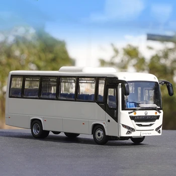 Hint Ashokli Otobüs Koleksiyonu Modeli 1: 43 Ölçekli Ashok Leyland İstiridye Alaşım Simülasyon mobilya süsü Fan Hediye Hatıra