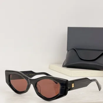 Yeni Kadın Moda Web Ünlü Blogger Yıldız Perçin Güneş Gözlüğü Marka Kızlar VLA - 101B Tasarım Kutusu Kasa Çerçeve Gözlük Oculos De Sol