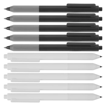 10 Adet Sonsuz Kalem Mürekkepsiz Kalem Ebedi Mekanik Kurşun Kalem Değiştirilebilir Kafa Ev Ofis Okul Malzemeleri İçin