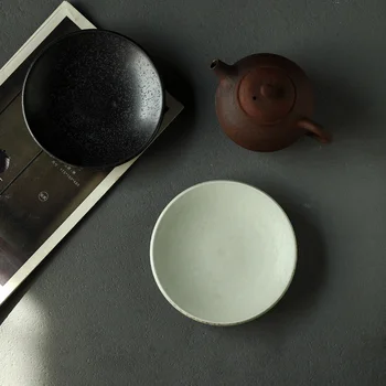 Jingdezhen Seramik El Yapımı Pot Tepsi Kumtaşın Demlik Coaster çay tepsisi çay masası Dekorasyon Sıfır Eşleştirme Pot Tepsi Drenaj Teap