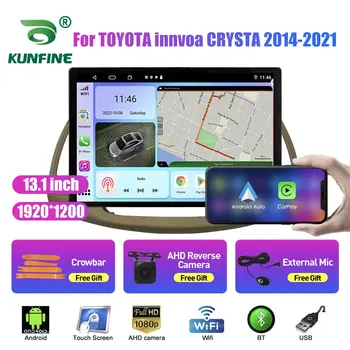 13.1 inç Araba Radyo TOYOTA ınnvoa KRİSTAL 2014-21 araç DVD oynatıcı GPS Navigasyon Stereo Carplay 2 Din Merkezi Multimedya Android Otomatik