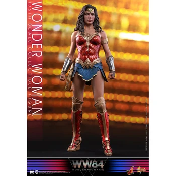 Stokta HotToys Orijinal 1/6 MMS584 Wonder Woman 1984 Diana Prens 6.0 Aksiyon Figürü Anime şekilli kalıp Kiti Koleksiyon Oyuncaklar